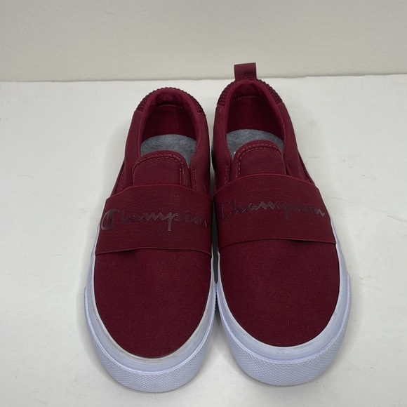 Champion Rally Slip On Athletic Shoes‎ sz 8.5 Red - Picture 4 of 8